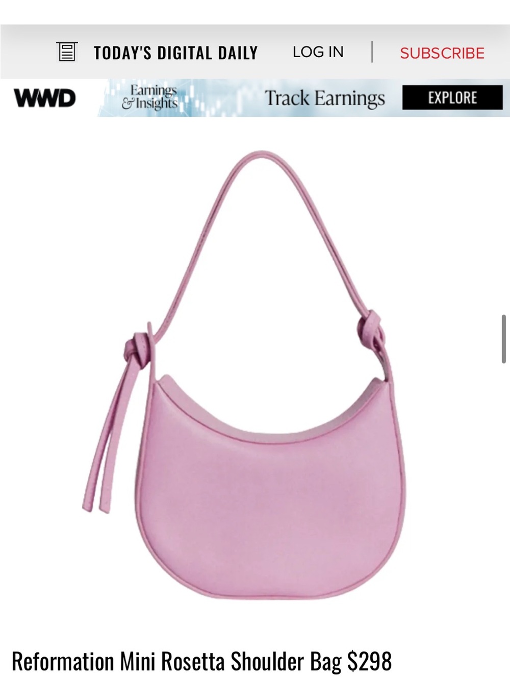 REFORMATION ROSETTA PURSE - Picture 8 of 8